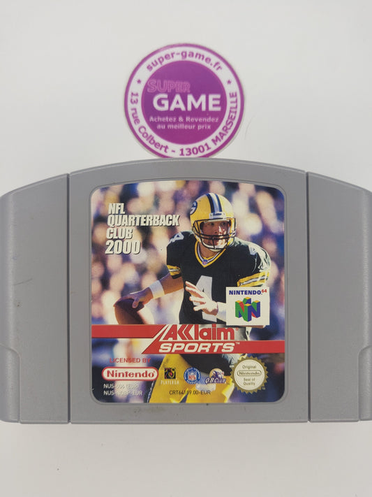 NFL QUARTERBACK CLUB 2000 - sans boite - NINTENDO64
