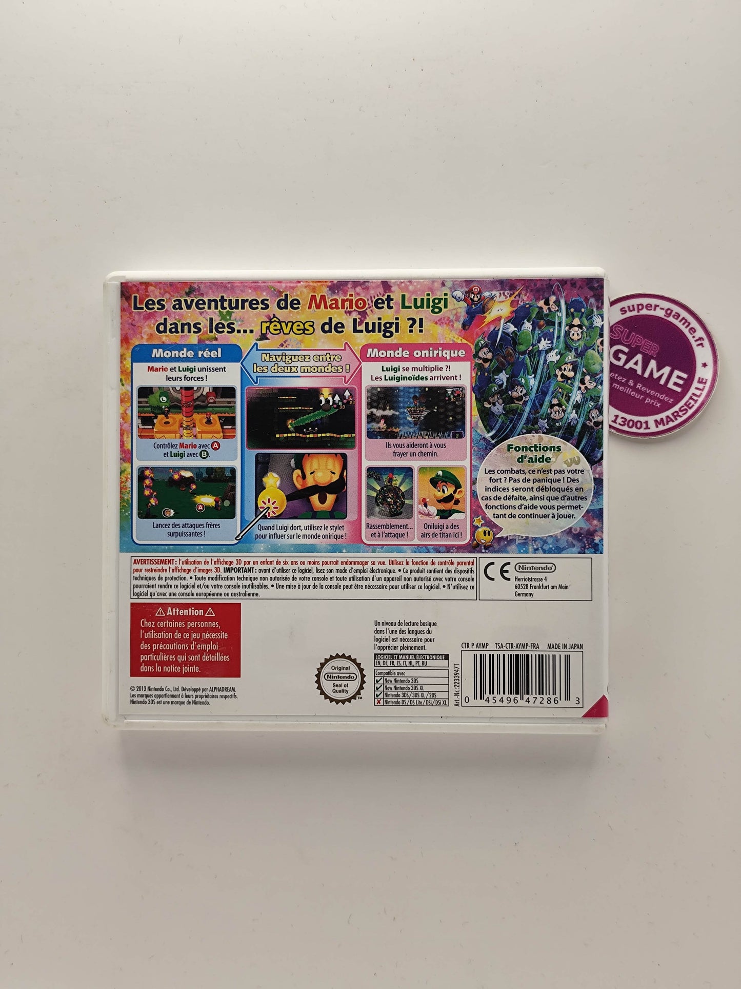 MARIO & LUIGI DREAM TEAM BROS - Nintendo Selects - 3DS