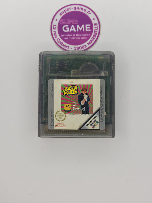 AUSTIN POWERS OH BEHAVE! - sans boite - GAMEBOY COLOR