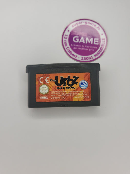 THE URBZ SIMS IN THE CITY - sans boite - GAMEBOY ADVANCE