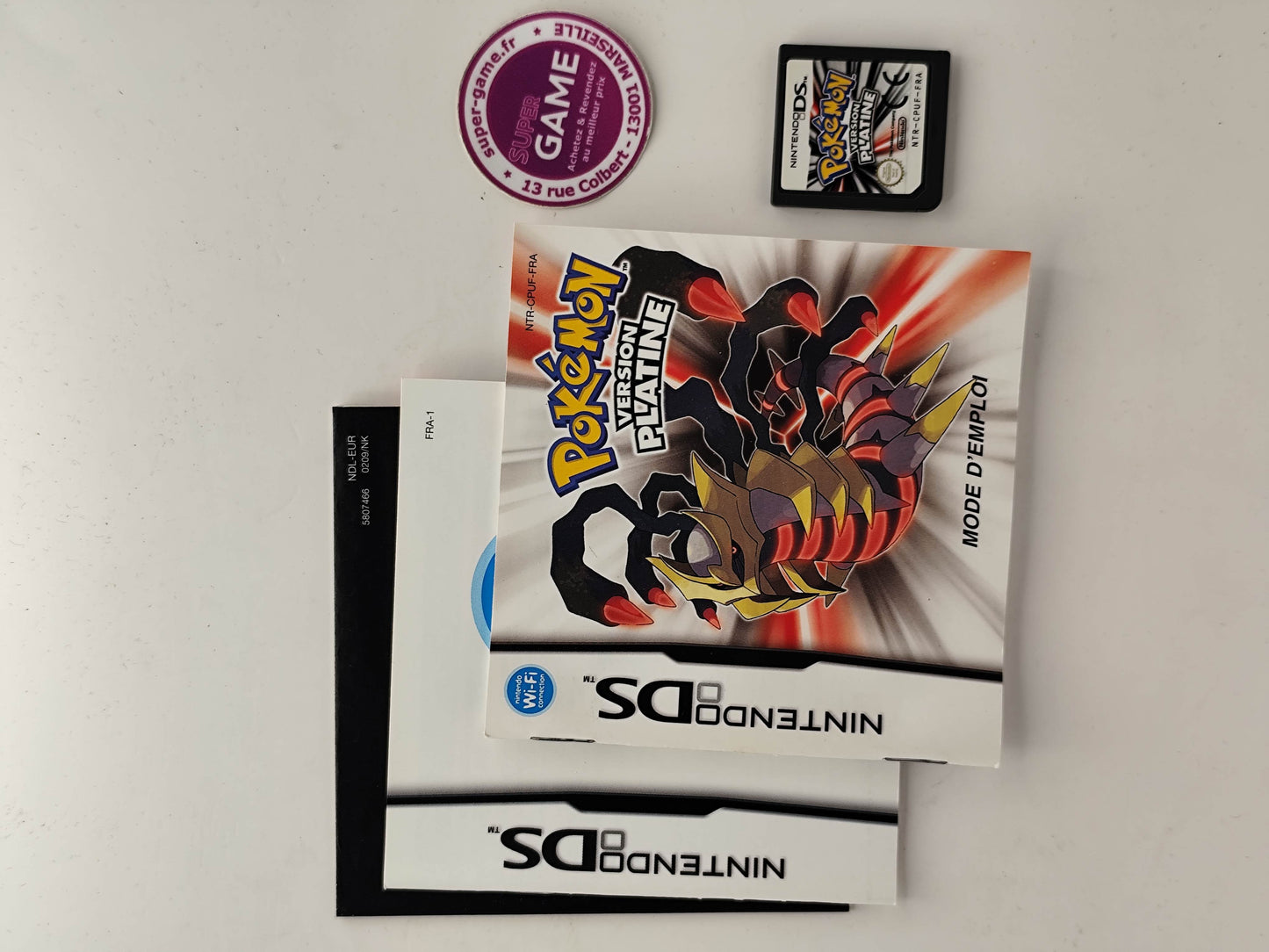 POKEMON VERSION PLATINE - DS