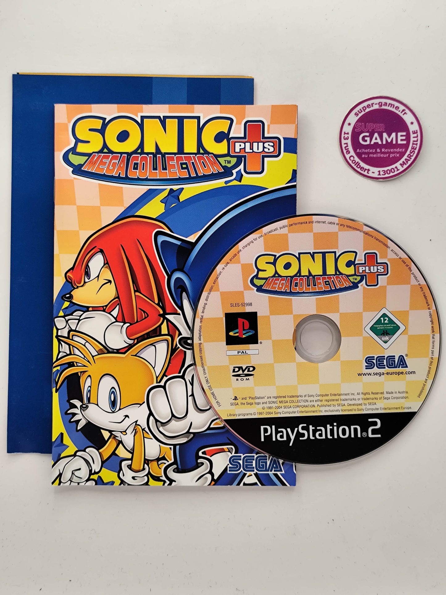SONIC MEGA COLLECTION PLUS - PS2