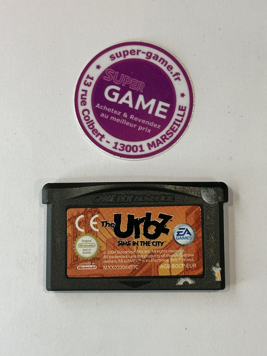 THE URBZ SIMS IN THE CITY - sans boite - GAMEBOY ADVANCE