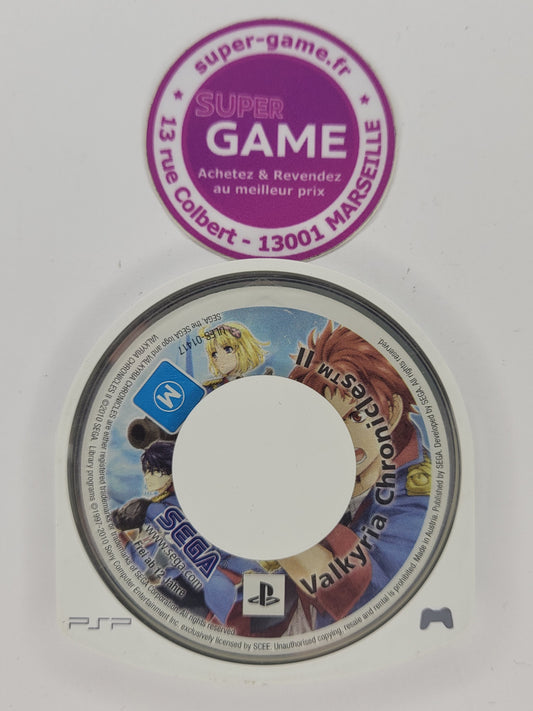 VALKYRIA CHRONICLES II - sans boite - PSP