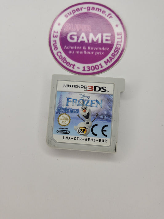 DISNEY FROZEN OLAF'S QUEST - sans boite - 3DS