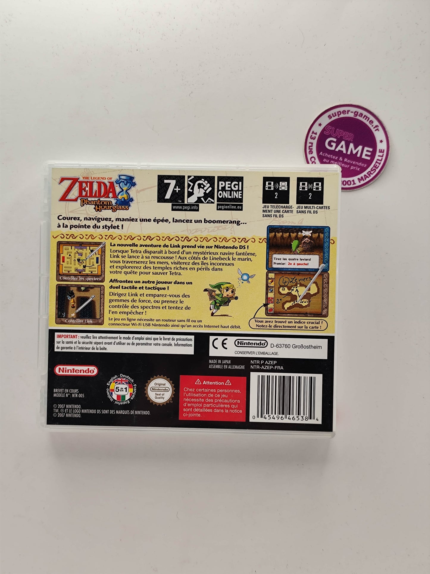 ZELDA PHANTOM HOURGLASS - DS