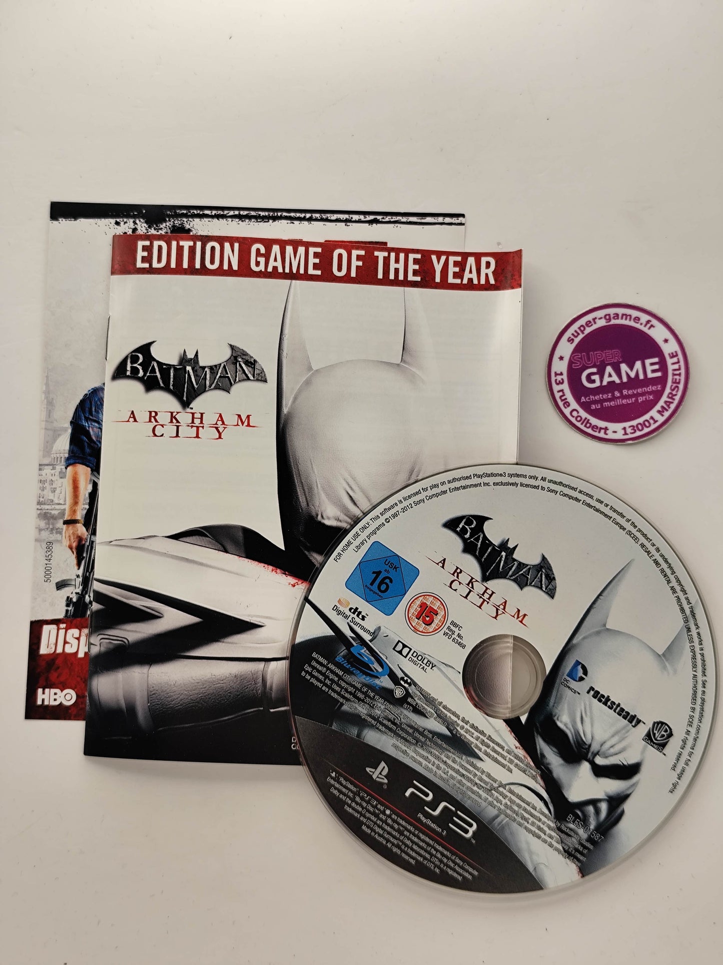 BATMAN ARKHAM CITY Ed. GOTY - PS3