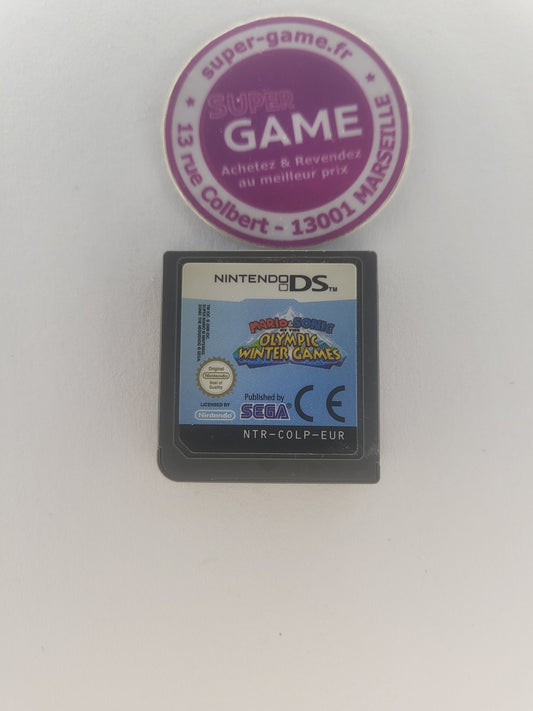 MARIO & SONIC AT THE OLYMPIC WINTER GAMES - sans boite - DS