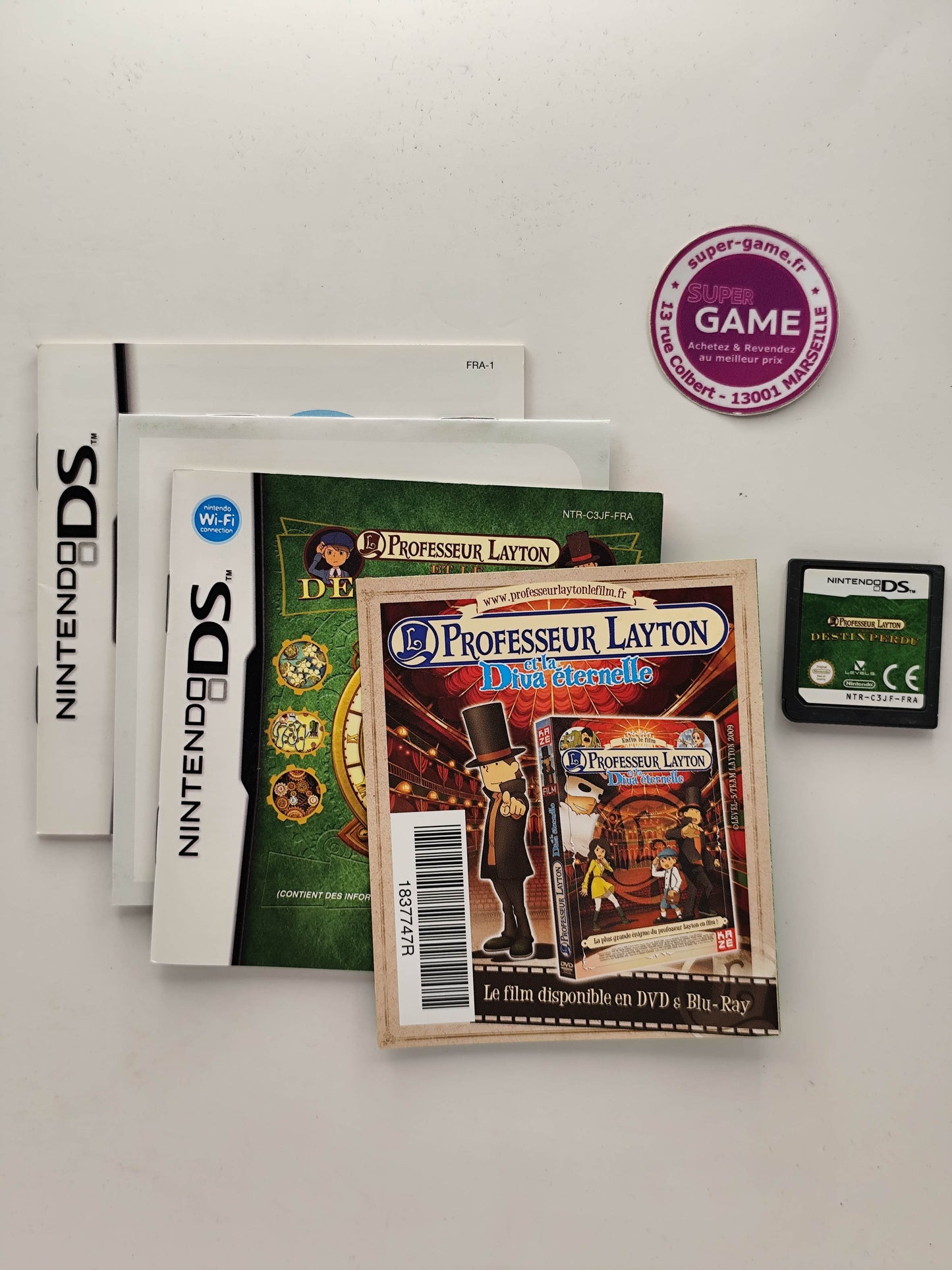PROFESSEUR LAYTON ET LE DESTIN PERDU - DS
