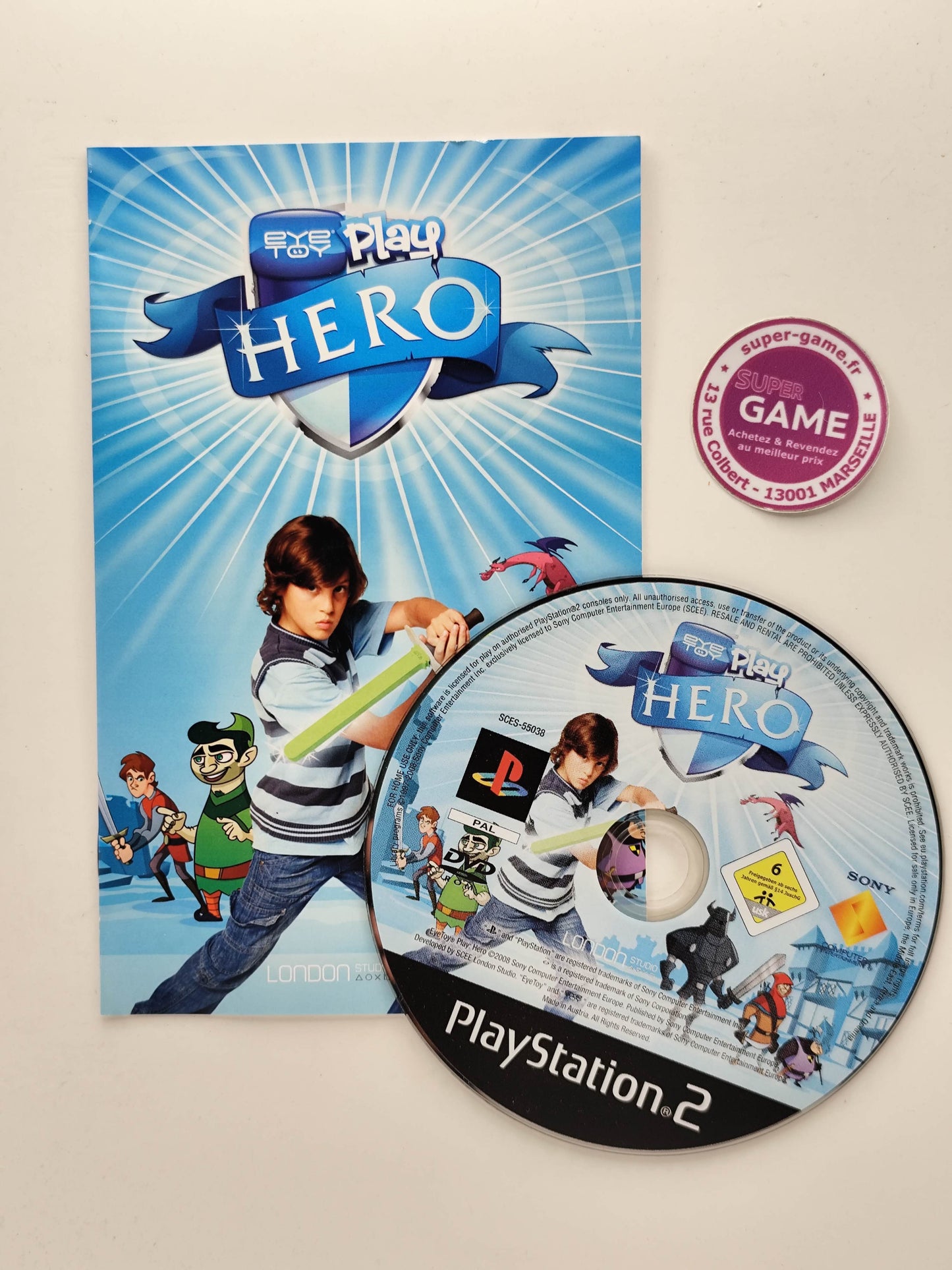 EYE TOY PLAY HERO - PS2