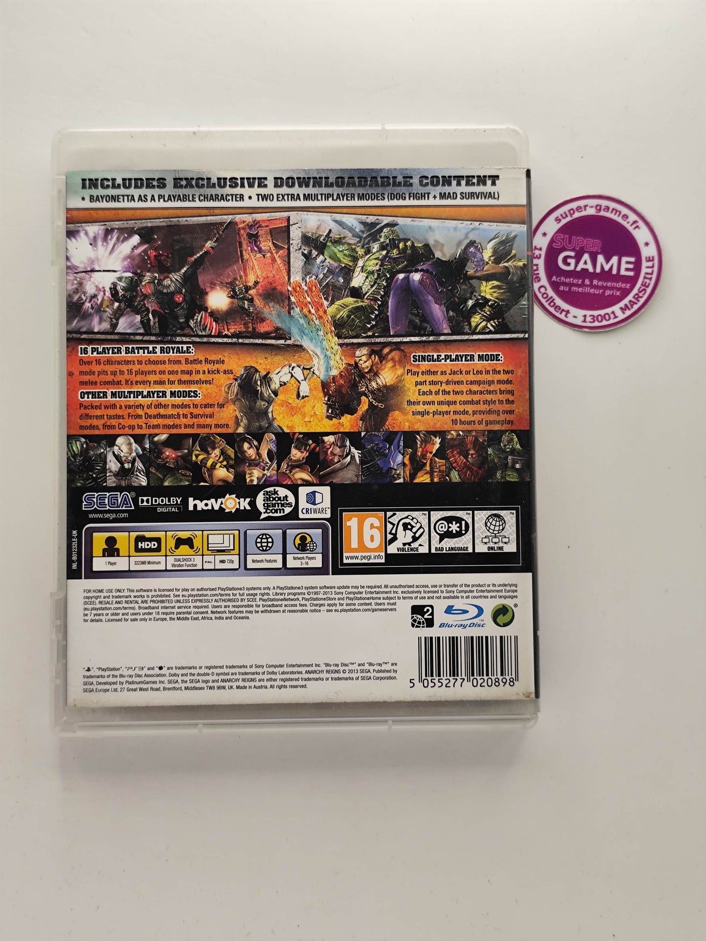 ANARCHY REIGNS - PS3