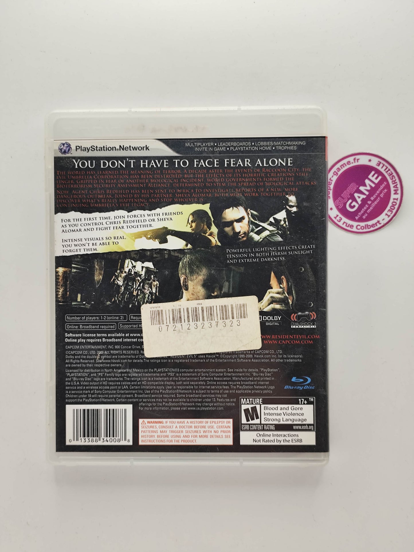 RESIDENT EVIL 5 - PS3