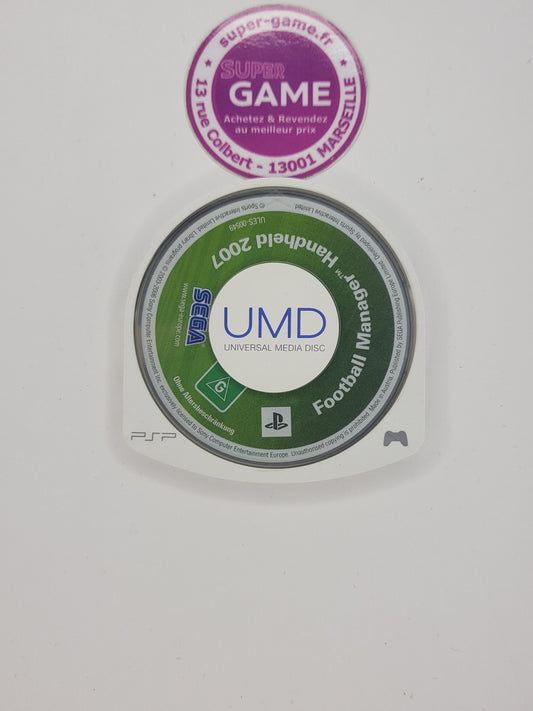 FOOTBALL MANAGER HANDHELD 2007 - sans boite - PSP