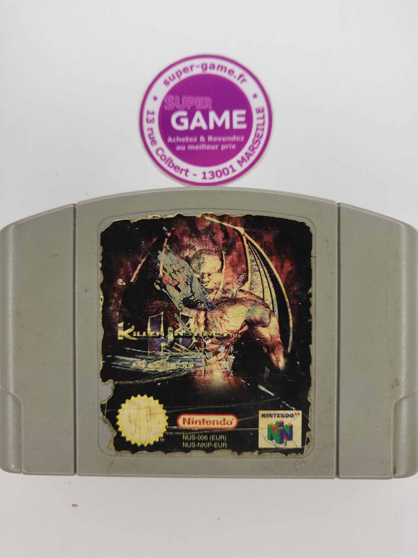 KILLER INSTINCT GOLD - sans boite - NINTENDO64