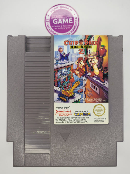 CHIP'N DALE RESCUE RANGERS 2 - sans boite - NES