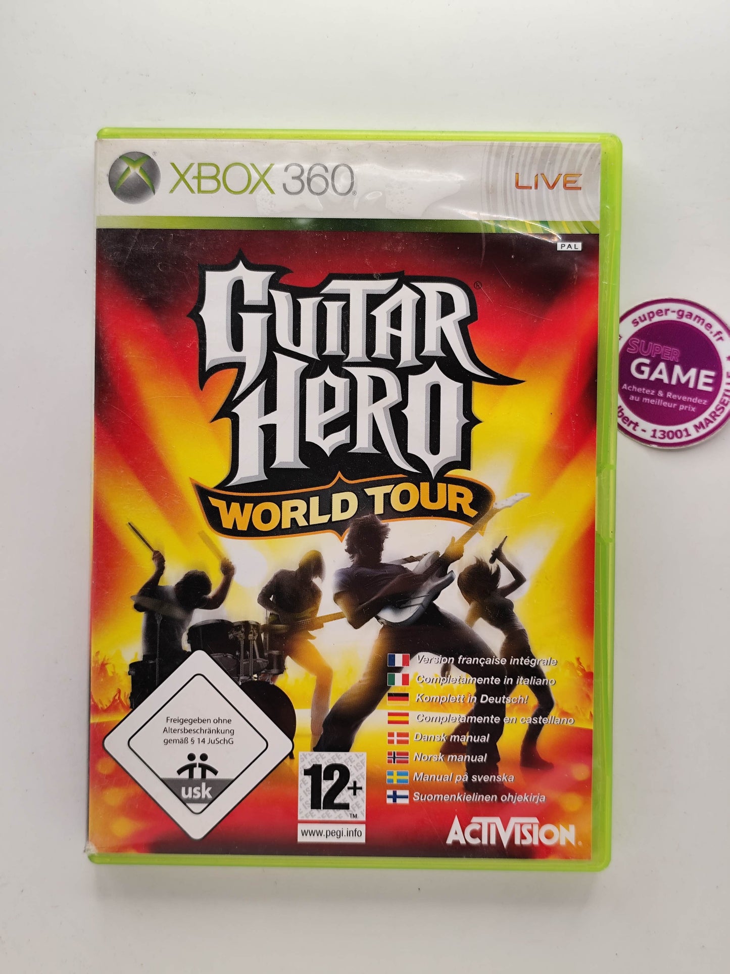 GUITAR HERO WORLD TOUR - XBOX360