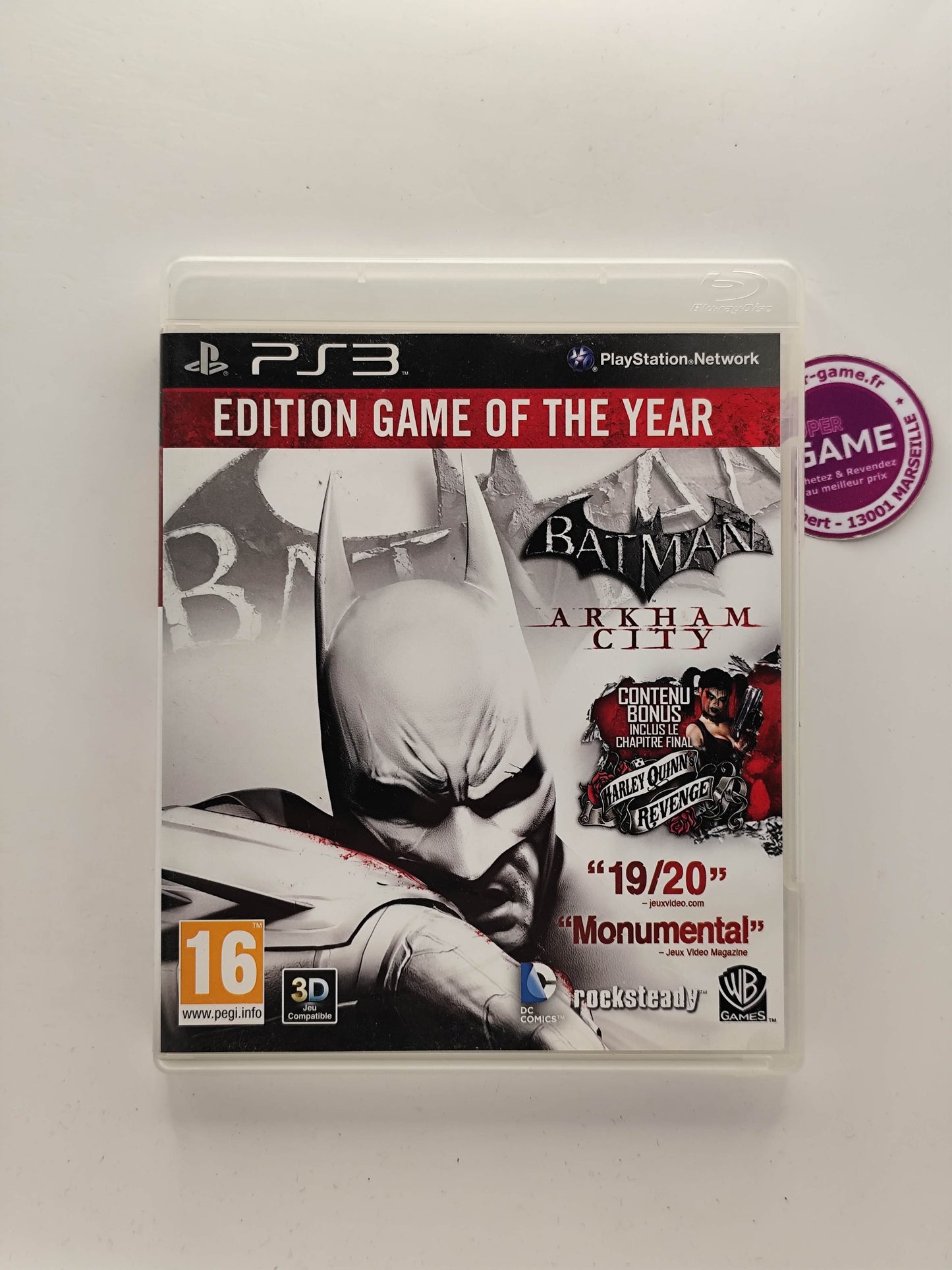 BATMAN ARKHAM CITY Ed. GOTY - PS3