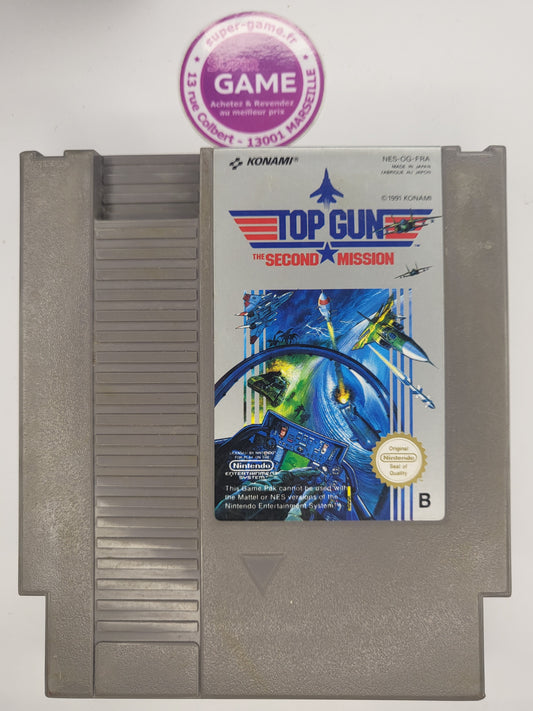 TOP GUN THE SECOND MISSION - sans boite - NES