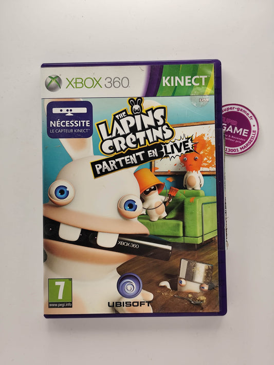 THE LAPINS CRETINS PARTENT EN LIVE - XBOX360