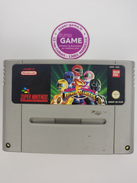 POWER RANGERS - sans boite - SNES