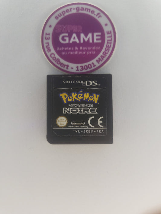 POKEMON VERSION NOIRE - sans boite - DS