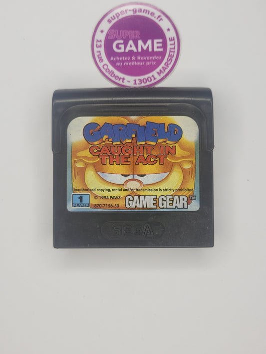 GARFIELD CAUGHT IN THE ACT - sans boite - GAMEGEAR