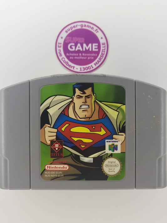 SUPERMAN 64 - sans boite - NINTENDO64