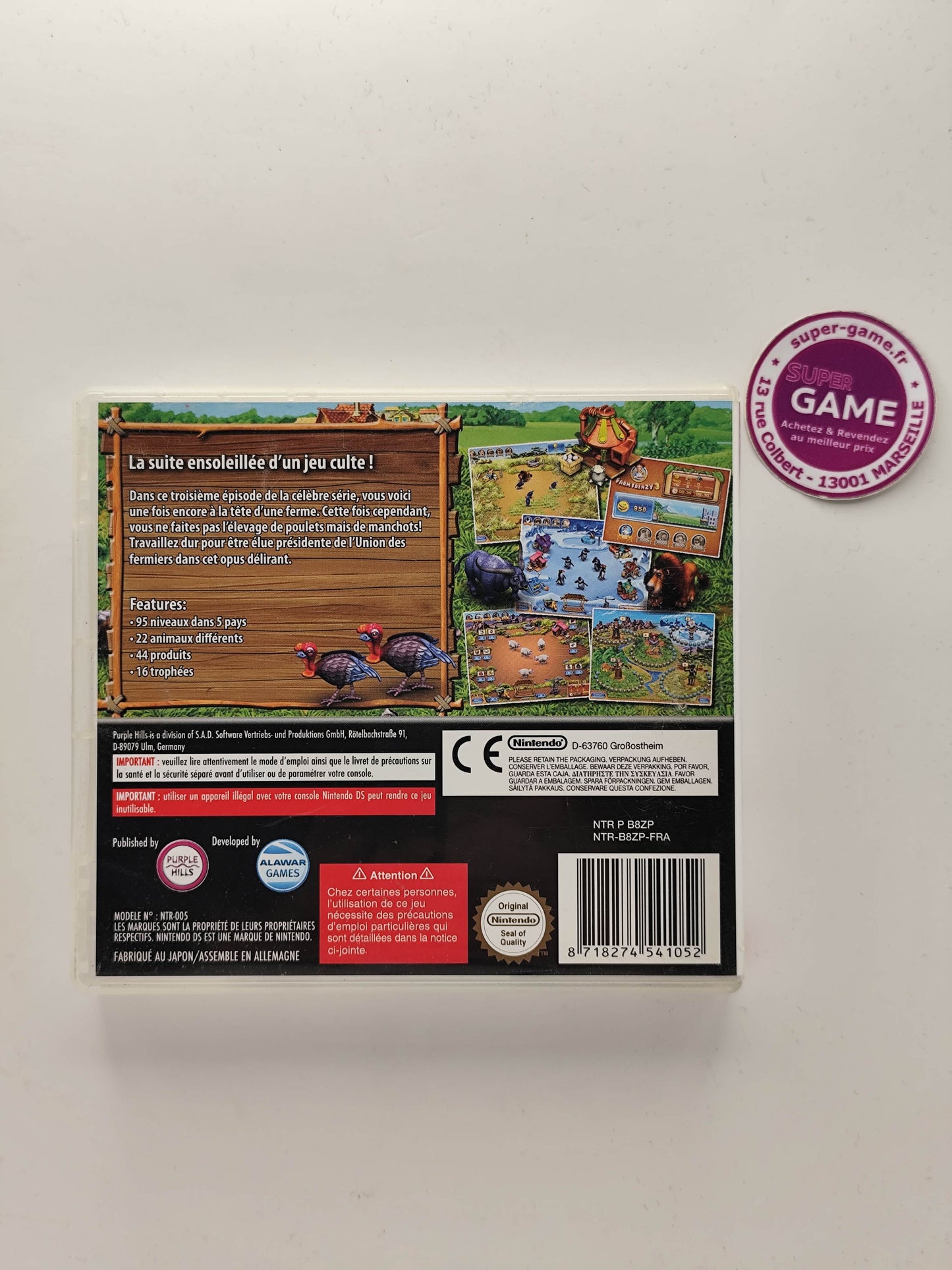 FARM FRENZY 3 - DS