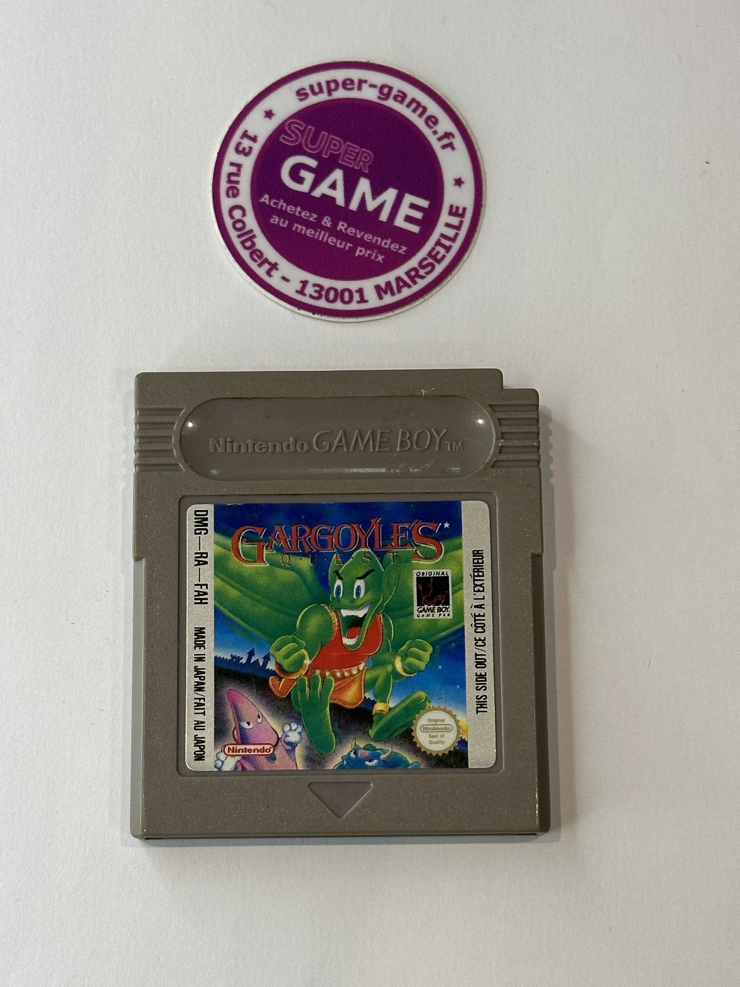 GARGOYLES QUEST - sans boite - GAMEBOY