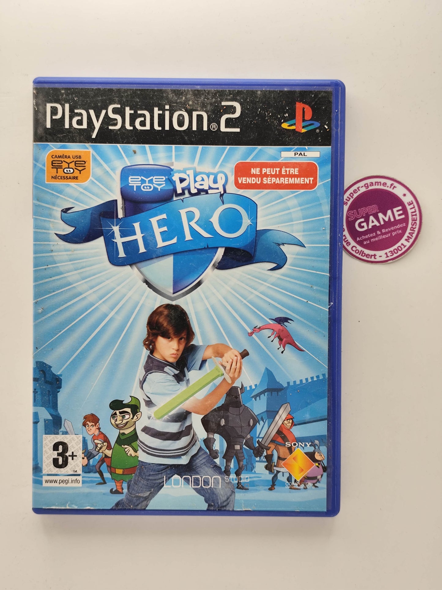 EYE TOY PLAY HERO - PS2