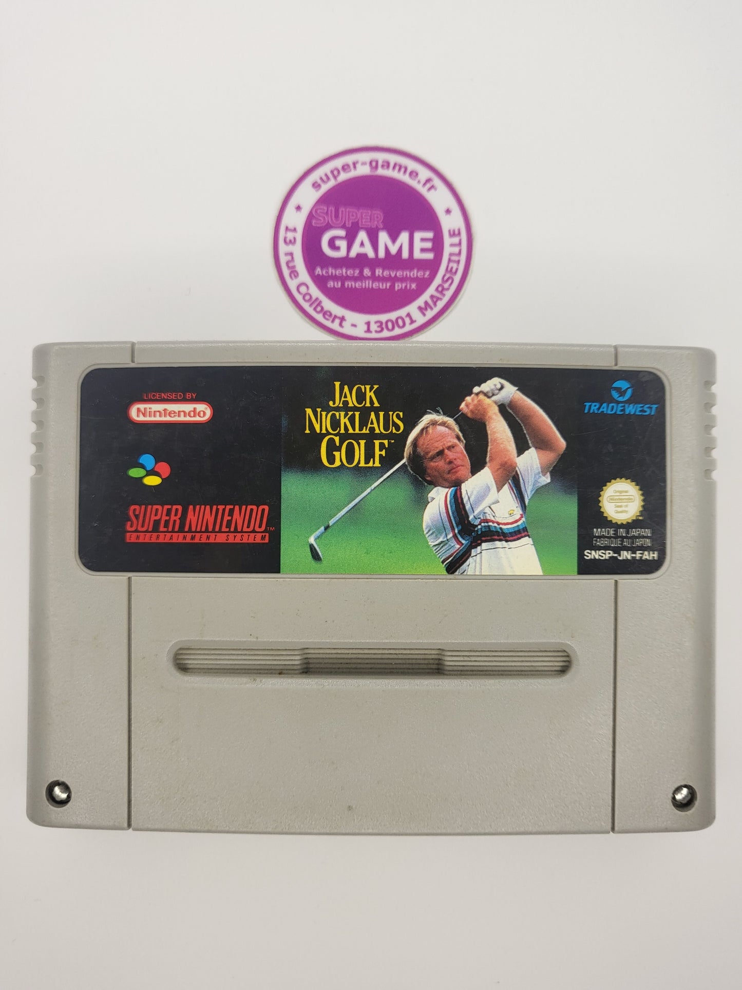 JACK NICKLAUS GOLF - sans boite - SNES