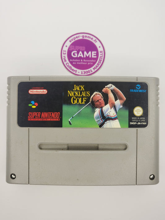 JACK NICKLAUS GOLF - sans boite - SNES