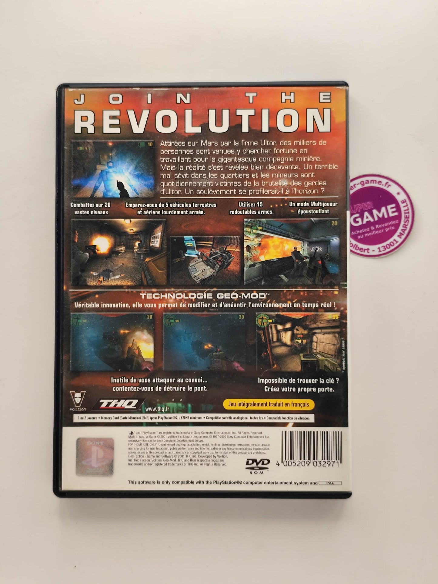 RED FACTION - PS2