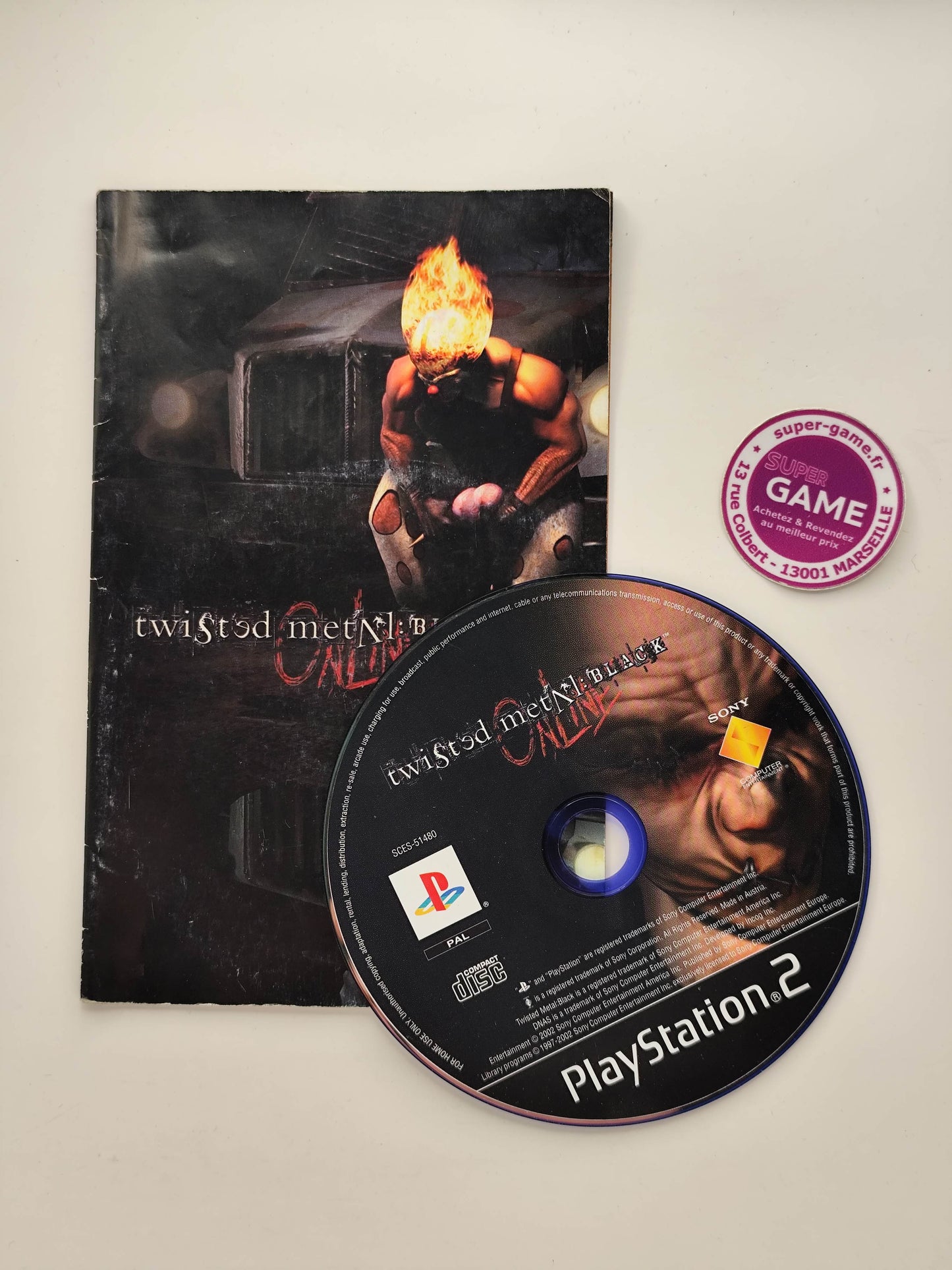 TWISTED METAL BLACK ONLINE - PS2