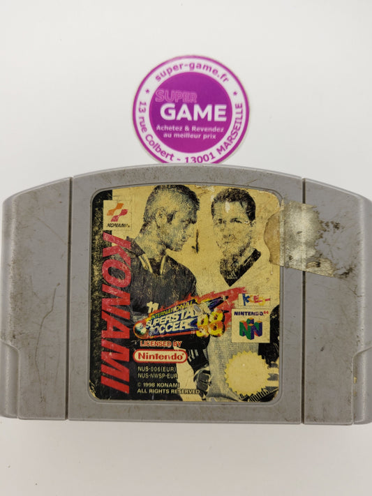 INTERNATIONAL SUPERSTAR SOCCER 98 - sans boite - NINTENDO64