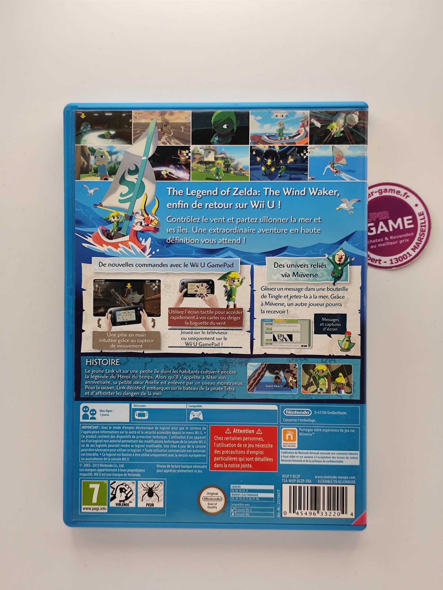 ZELDA WINDWAKER - Wii U