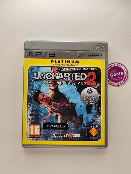 UNCHARTED 2 AMONG THIEVES - Platinum - PS3
