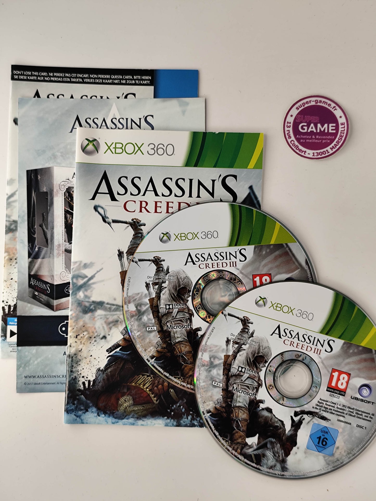 ASSASSIN'S CREED III - XBOX360