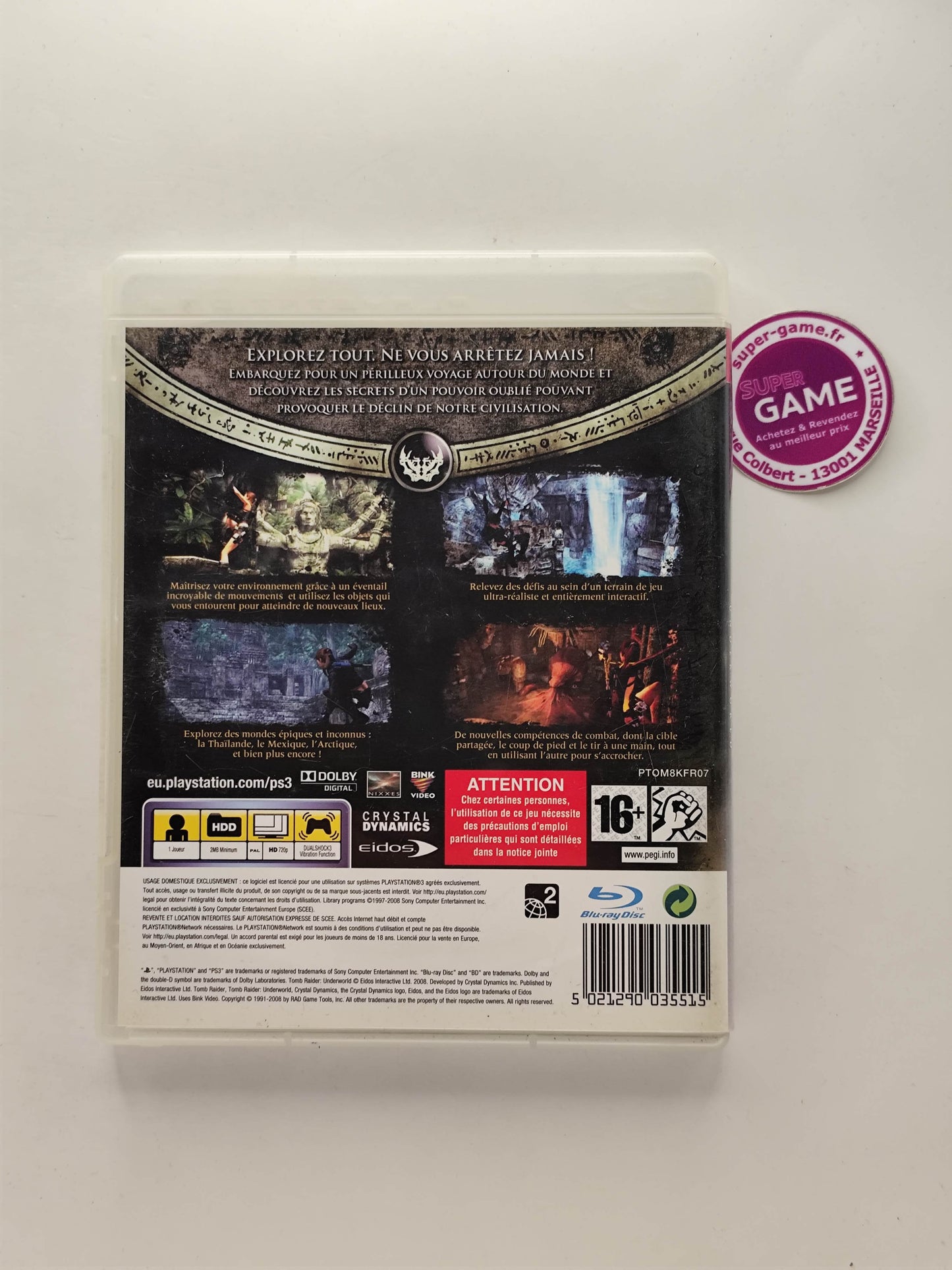 TOMB RAIDER UNDERWORLD - PS3