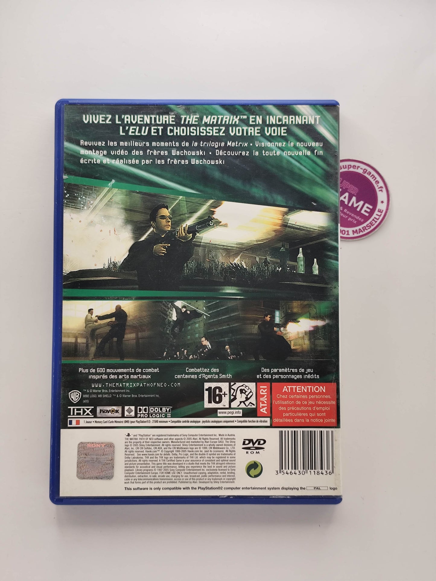 THE MATRIX, PATH OF NEO - PS2