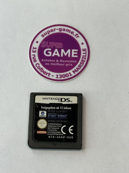 PETER JACKSON'S KINGKONG THE OFFICIAL GAME OF THE MOVIE - sans boite - DS