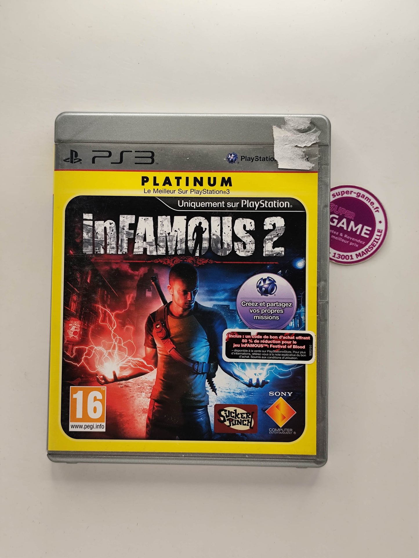 INFAMOUS 2 - Platinum - PS3