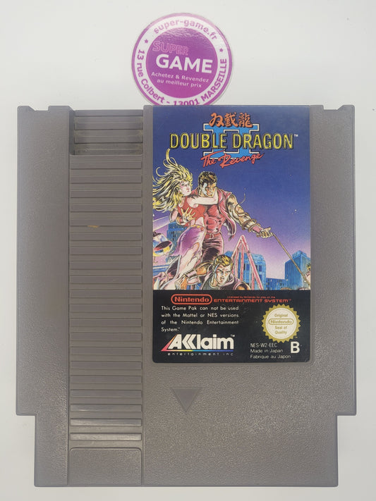 DOUBLE DRAGON II THE REVENGE - sans boite - NES