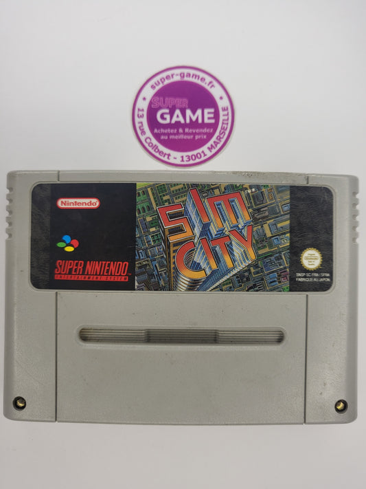 SIM CITY - sans boite - SNES