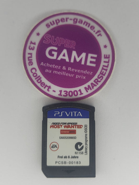 NEED FOR SPEED MOST WANTED - sans boite - PSVITA