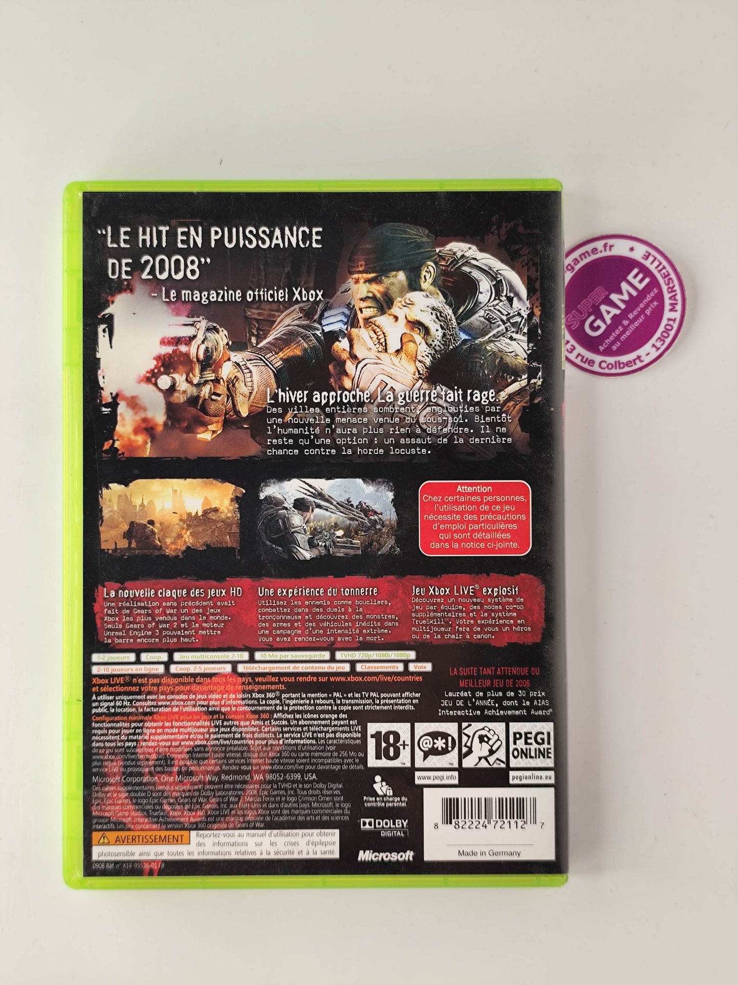 GEARS OF WAR 2 - XBOX360