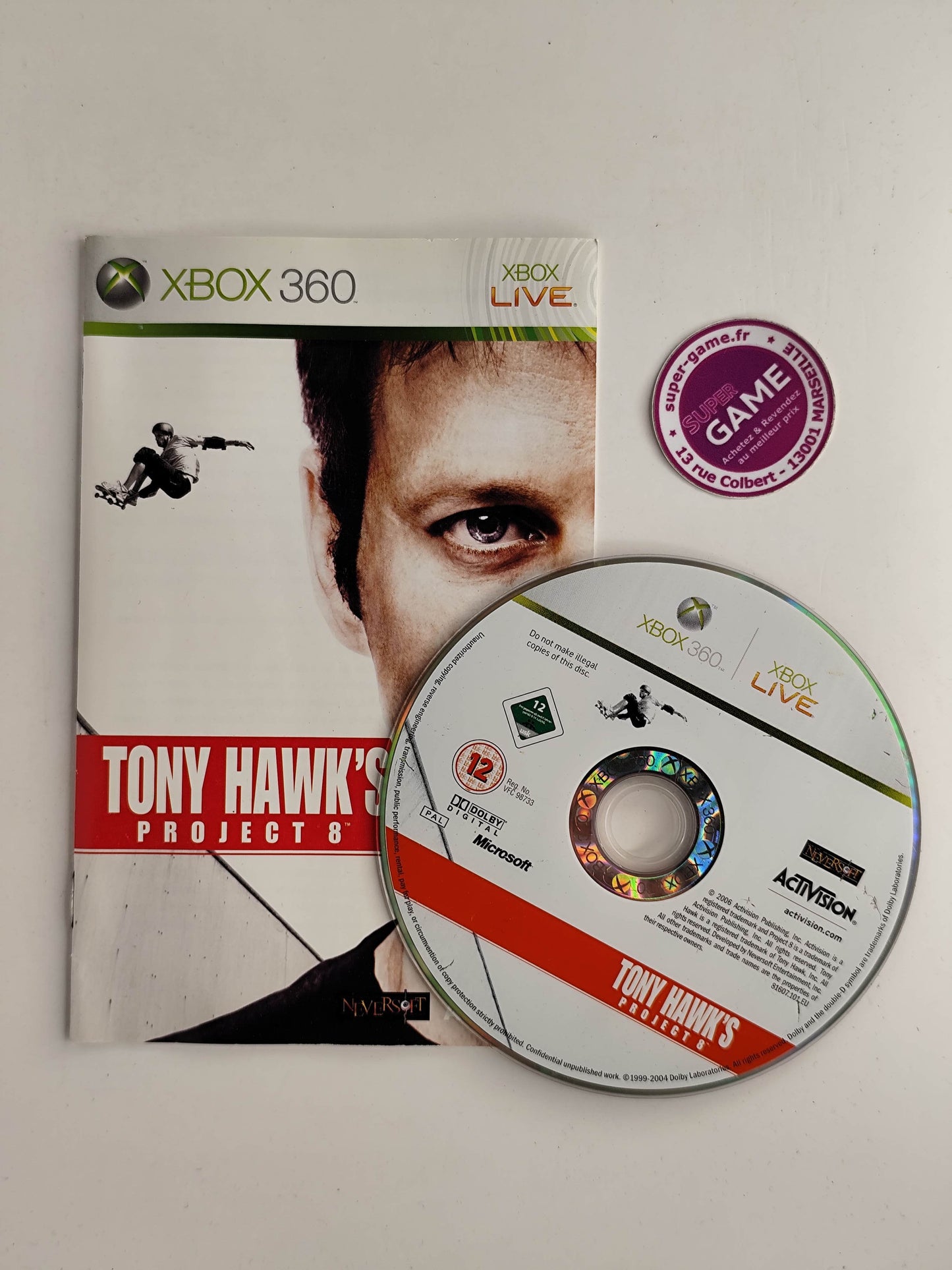 TONY HAWK'S PROJECT 8 - XBOX360