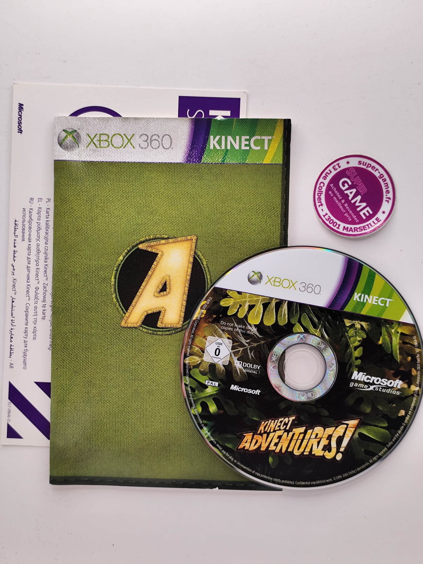 KINECT ADVENTURES ! - XBOX360