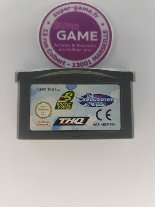 ROCKET POWER LE CAUCHEMAR D'OTTO - sans boite - GAMEBOY ADVANCE