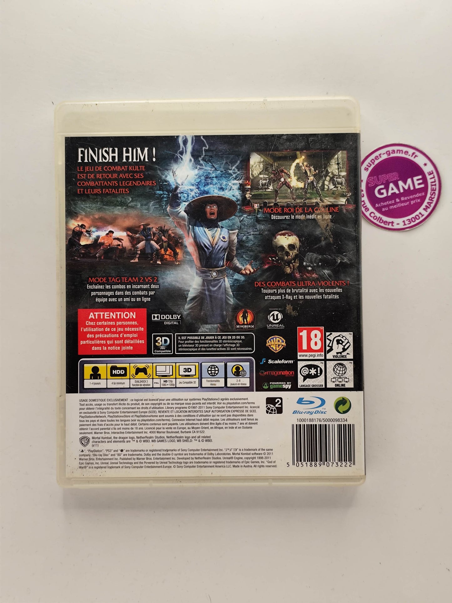 MORTAL KOMBAT - PS3